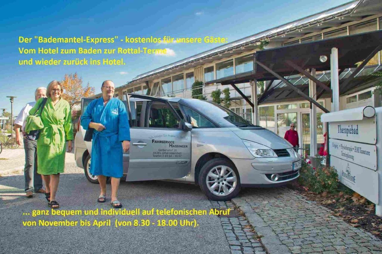 Hotel Alter Weissbraeu Bad Birnbach Buitenkant foto